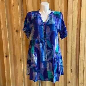 Avenue Women’s Plus Size Dress NWT Sizes 16 and 30/32 “Dress Purple Haze”